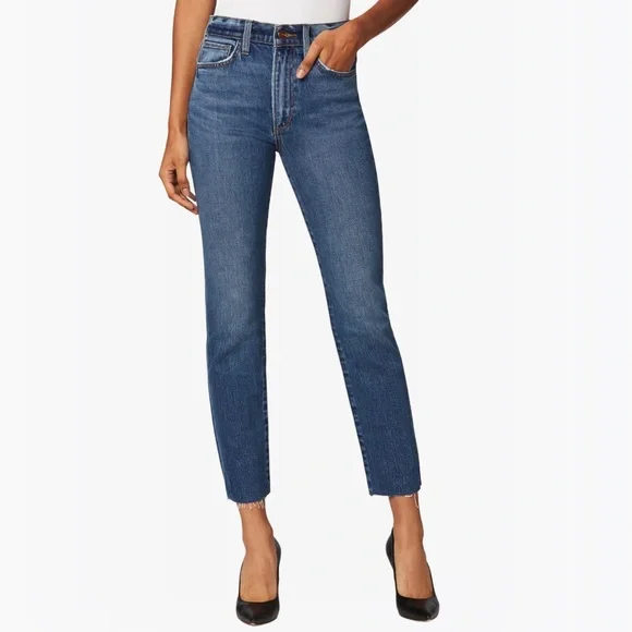 Joe’s High-Rise Straight Leg Raw-Hem Women’s Jeans - Size: 26 - Picture 14 of 16